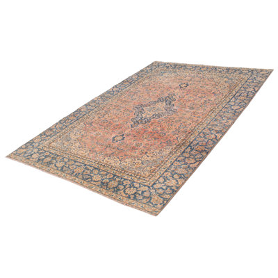 Wandalea One-of-a-Kind 8'2" X 12'3" 1990s Wool Area Rug in
