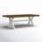 Maryam Extendable Solid Wood Base Dining Table