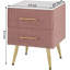 41cm W Manufactured Wood Bedside Table-92191119
