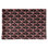 Napperon en coton 18 po floral bats