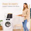 Plastic and Fabric Laundry Hamper-309291234
