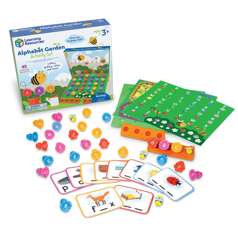 Ensemble d'activités Alphabet Garden