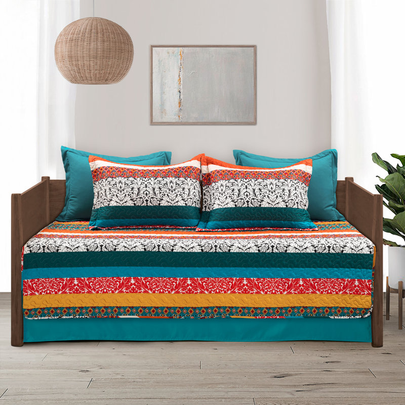 Lush Decor Boho Stripe Daybed Cover Set