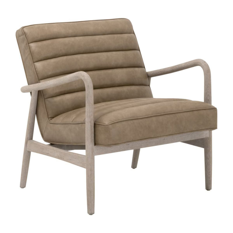 Fauteuil club en cuir Tahoe