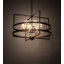 Lustre géométrique unique à 6 lumières Rayni