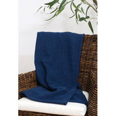 Crochet Fringe Throw Blanket