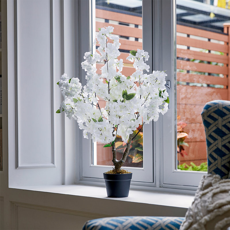 105cm Faux Cherry Tree in Pot