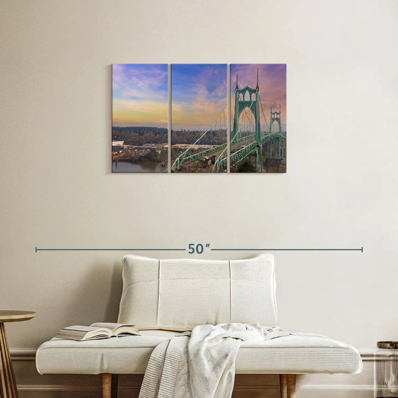 Lilie St Johns Bridge, Oregon, H 20 po x l 33 po