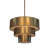 Jayne 28 - Light Antique Copper Unique/Statement Pendant