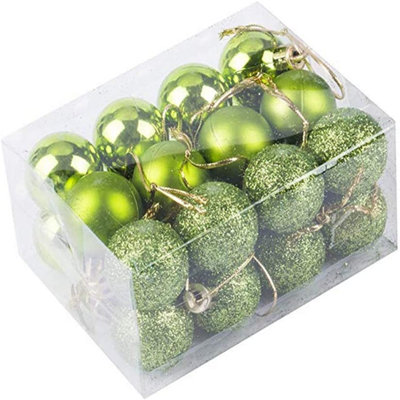 Ensemble de 24 mini-boules incassables 24 pièces