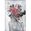 Coquelicots et papillons-reproduction sur toile tendue-50109917