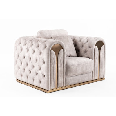 Khristy Upholstered Armchair