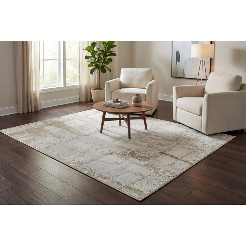 Candace Abstract Indoor Rug, Rectangle 5'3" x 7'7"