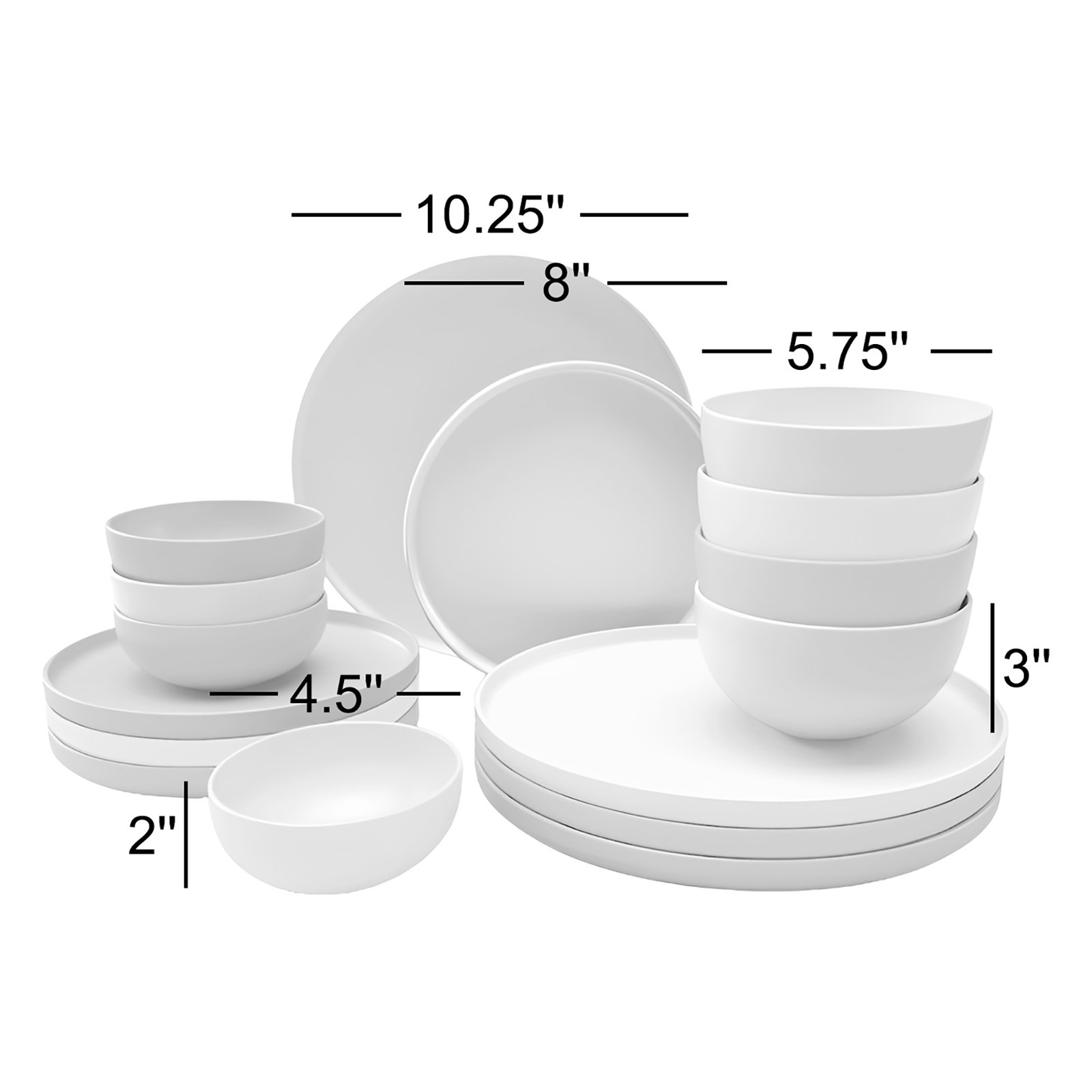 Sango Rollo 16-Piece Artist's Blend Casual Stoneware Dinnerware Set - Service For 4, Beige/Blue/Green