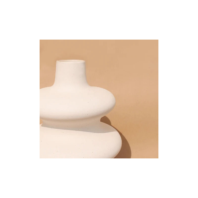 Big Mezo Vase, White
