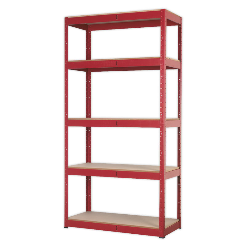 Kalene Metal Shelving Unit, 180cm H x 90cm W x 40cm D