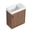 Meuble-lavabo mural 18,5 po avec lavabo en résine-314890401