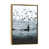 Toile avec cadre or