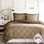 Couette double/double XL en microfibre douce et confortable, fabriquée avec soin et d'une grande qualité.-136867507