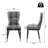 Modern Upholstered Dining Chair with Metal Frame-46129430