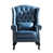 Geena Blue Faux Leather selected