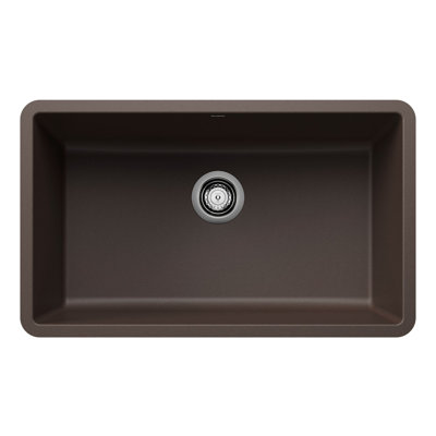 Precis SILGRANIT 30" L X 18" W Undermount Kitchen Sink