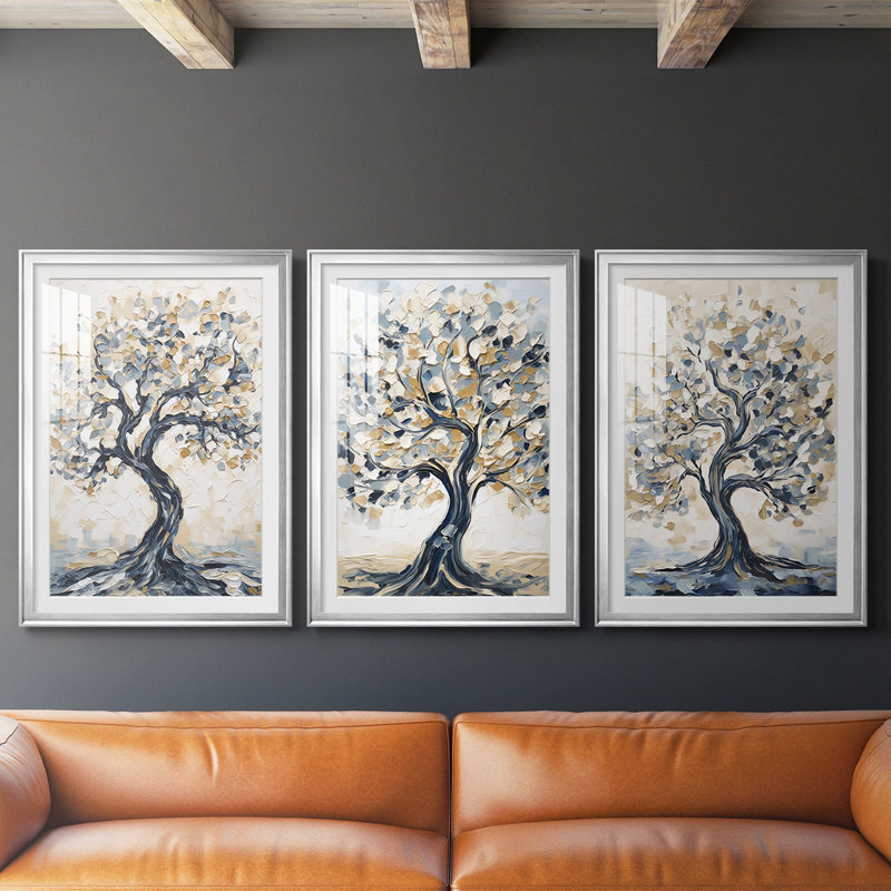 LANDSCAPES Series CCX - Impression personnalisée de qualité supérieure avec mat - 3 pièces, H 21 po x l 30 po