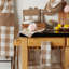 Cotton Waffle Tea Towel Kitchen Towel-2050098236
