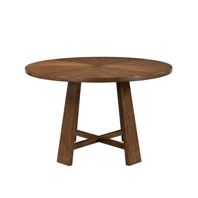 Harper Round Solid Wood Dining Table by Birch Lane