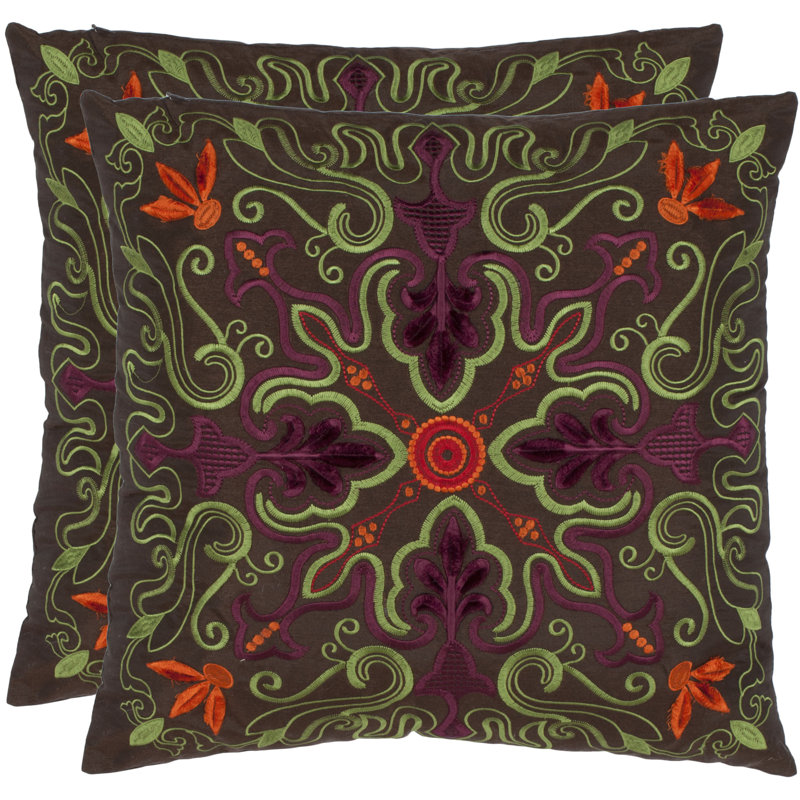 Coussin Dean, Brun / Multi