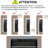 Ultra Thin Electric Fireplace 50 Inch, Remote Controlled, Abundant Flame & Selections, 5000 /H Heat, 11 Temp Ranges, Finish Recessed Multi Color Show, 1400W Temperature Settings, Infrared Remote,-977911270