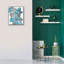 «Boho Beautiful 2 Blue» par Moira Hershey, art mural sur toile-1163592464