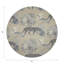 Leopard Walk Pebble 16" Vinyl Placemat-50817760