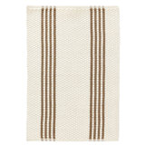 Sorrento 2x3 Handwoven Performance Stripe Ivory Fabric Rug