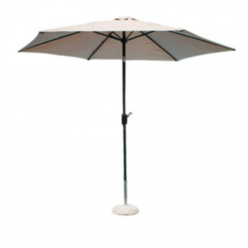 Armita 293cm Market Parasol, Beige, 135" H x 293" W x 293" D