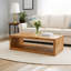 Table basse en bois avec tablette ouverte Keli Walpole-2101486022