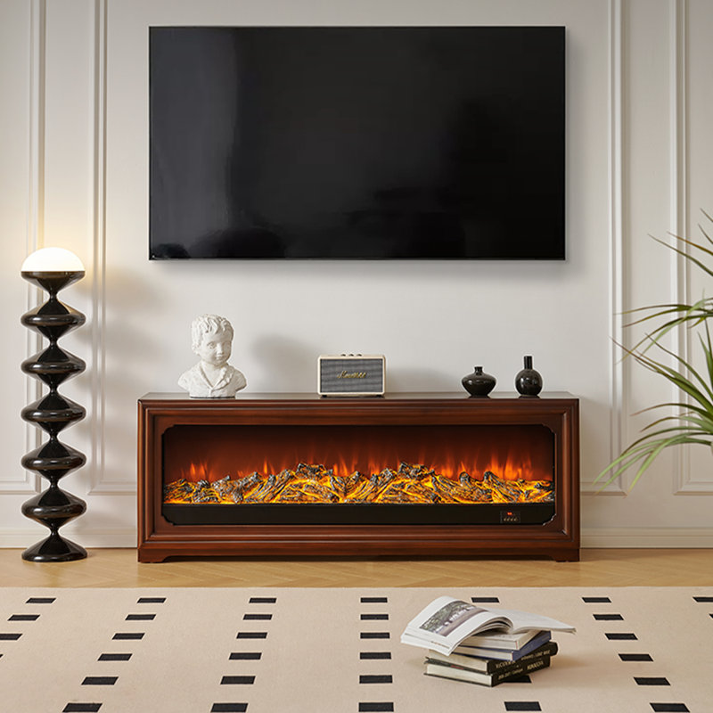 Armoire de télévision à flamme américaine de style américain