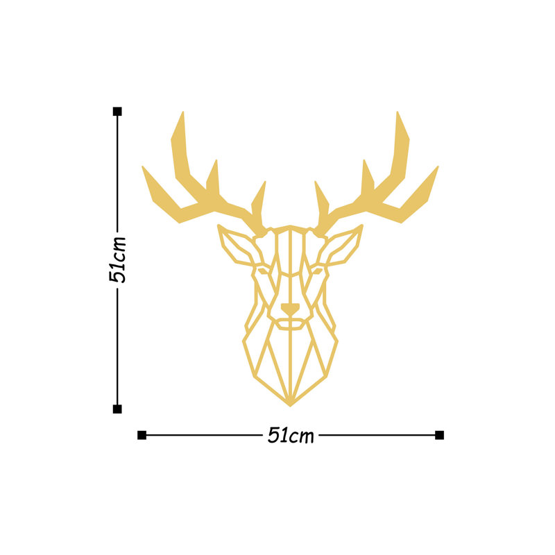 Elegant Gold Decorative Metal Wall Accessory, 20.1 x 20.1 inches | 100% Metal, Thickness: 0.06 inches | Easy Wall Mount Design | Perfect for Modern Home Decor & Living Spaces, Stylish & Durable