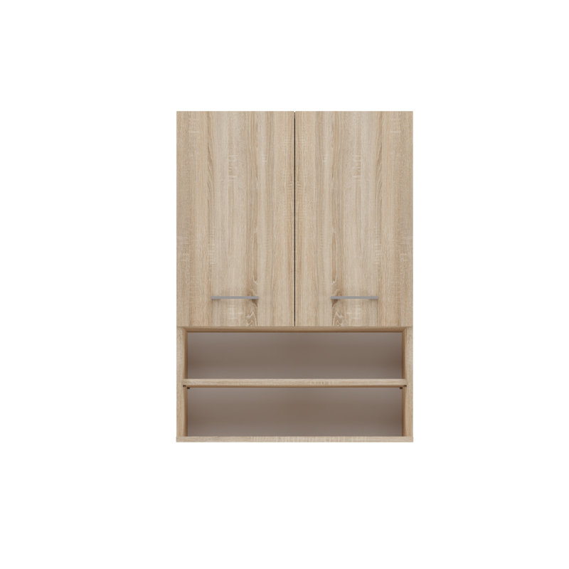 Hilkowski Bathroom Cabinet, Sonoma Oak