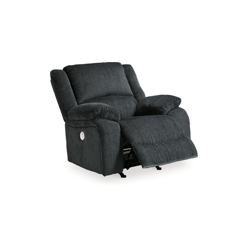 Fauteuil inclinable Saned, Chenille gris ardoise