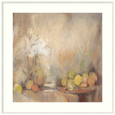 Still Life with Fruit in Study Painting