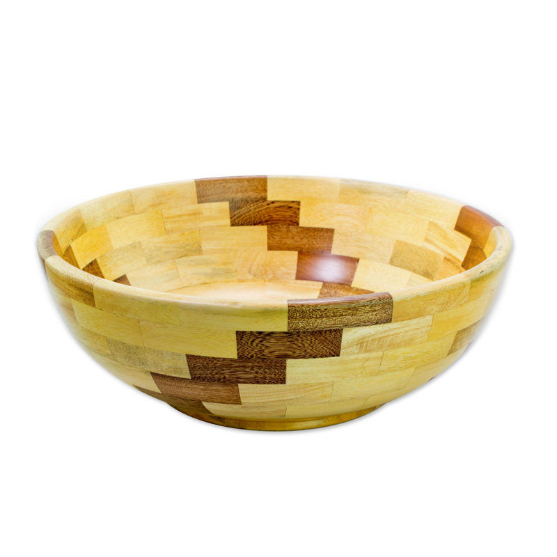 Foundry Select Lower Vobster Wood Serving Bowl