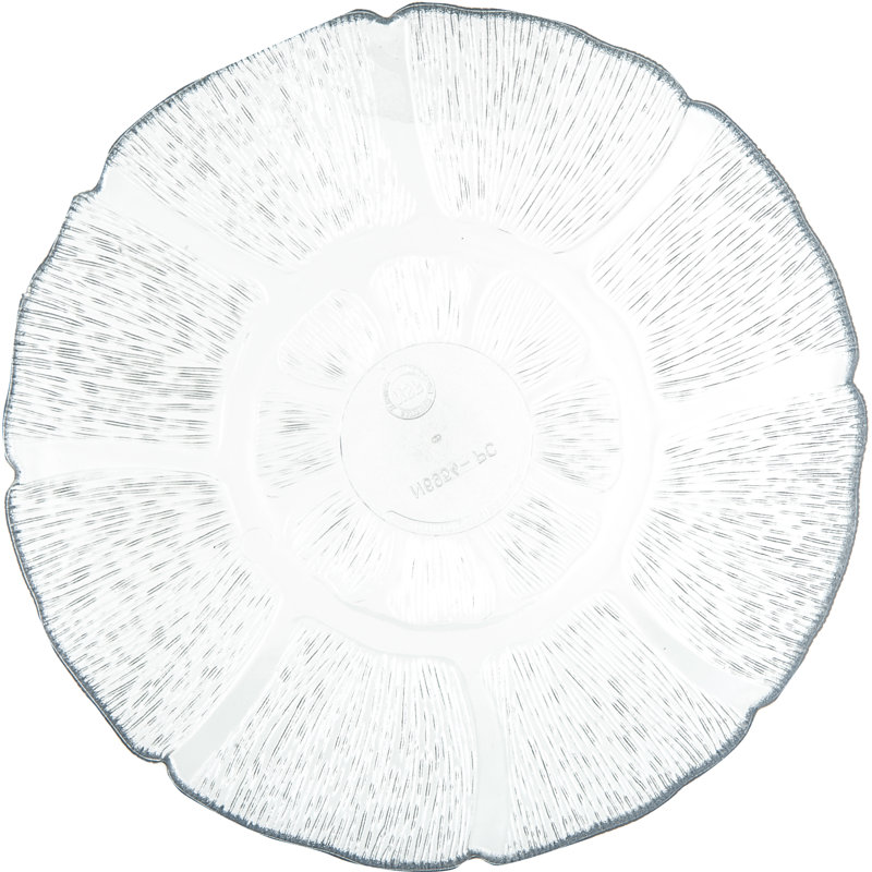 Petal Mist® 7.5" Crystal Dessert Plate