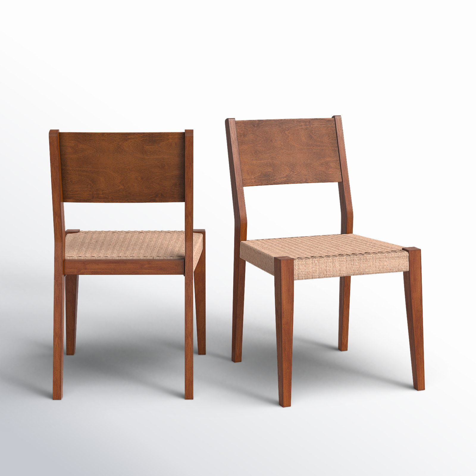 Corrine Dining Chair, Brown