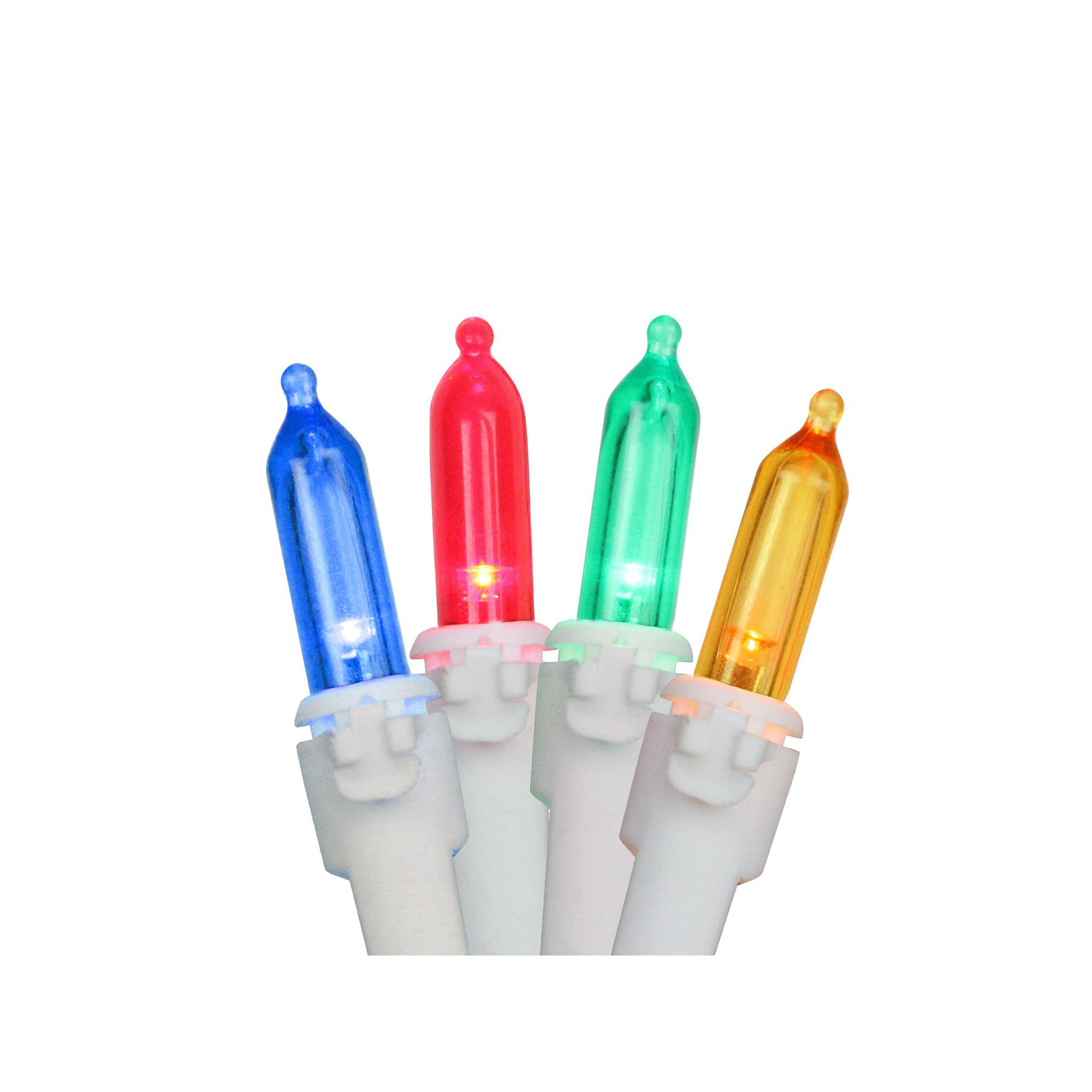 0.3'' String Lights, 35, Multi-colored/White