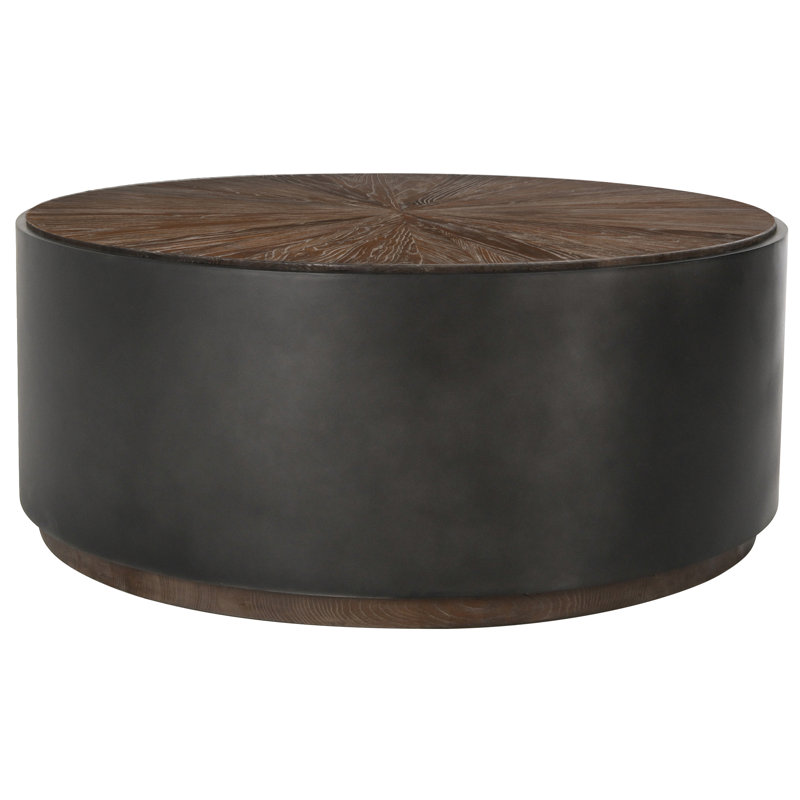 Salsbury Solid Wood Coffee Table, Black