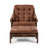 Tuckerman 30" W Leather Armchair with Ottoman-491422227