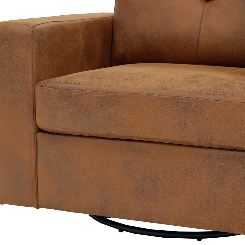 Fauteuil pivotant 36 po, Brown