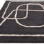Burnest Handmade Wool Charcoal Rug-732872898