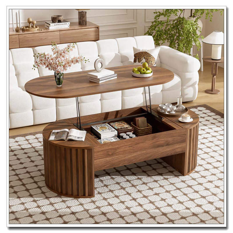 Table basse à plateau relevable 47,2 po